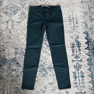 Joe's Jeans Dark Green Skinny Jeans